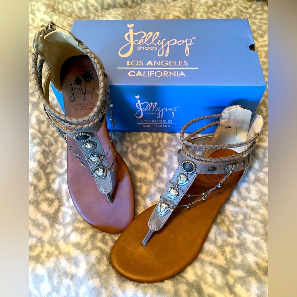 NWT Jellypop Elvie Boho Sandal , size 7.5